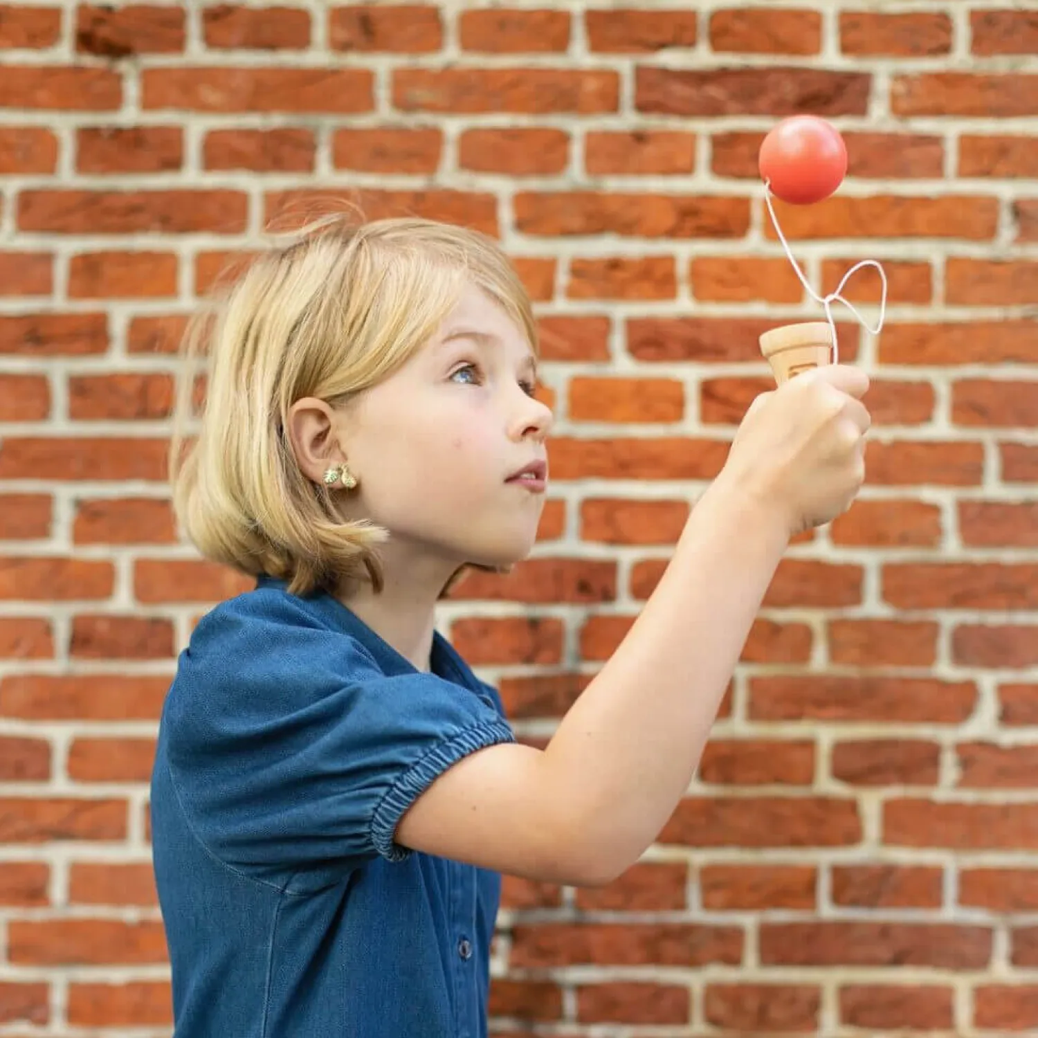 8 Lat+|Drewniane | BS Toys Gra zręcznościowa Kendama lody