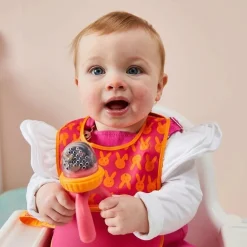 Gryzak silikonowy do podawania pokarmu - Strawberry Shake