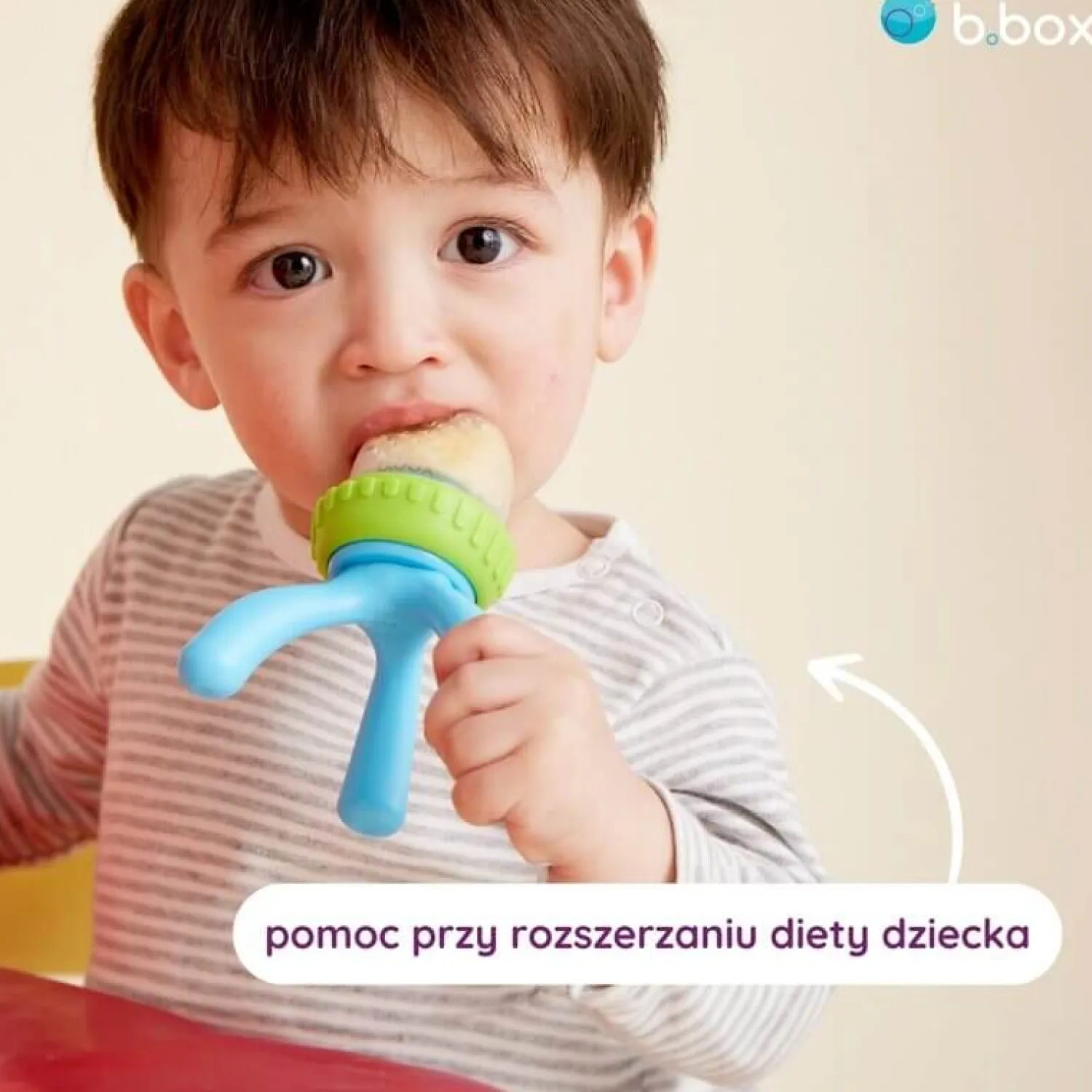 Gryzaki|Gryzaki | b.box Gryzak silikonowy do podawania pokarmu - róż