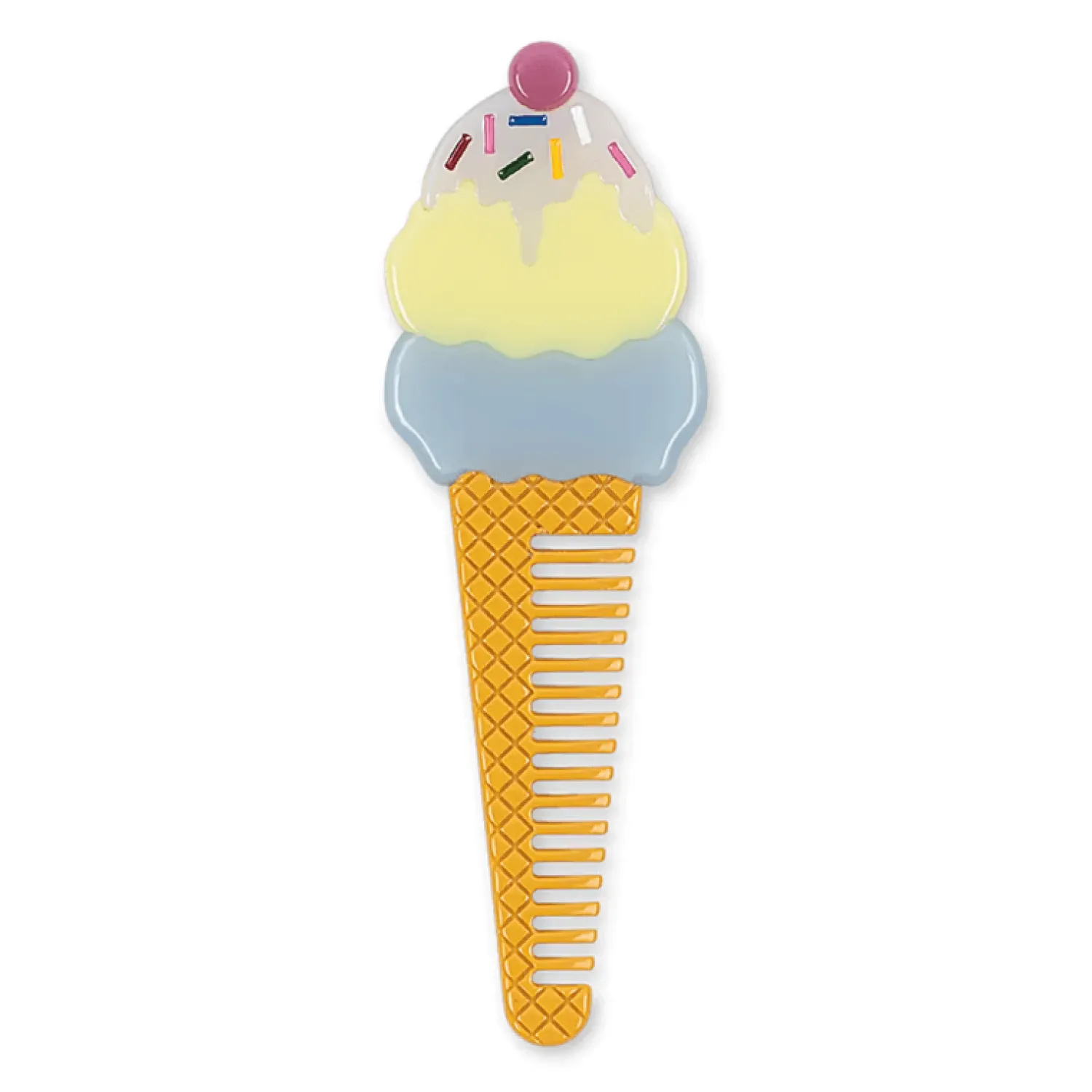 Akcesoria Do Włosów | Konges slojd Grzebień dziecięcy Ice cream - beach blue