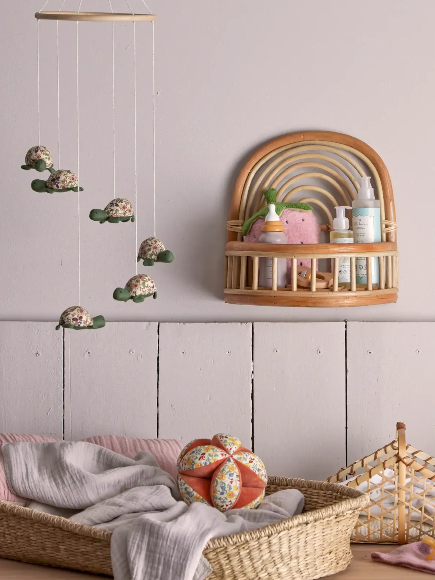 Grzechotki | Bloomingville Mini Grzechotka Venke, pomarańczowa