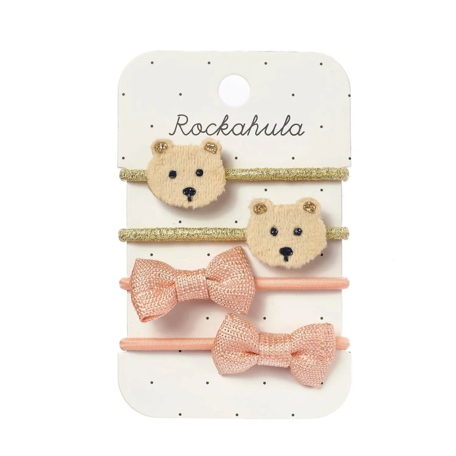 Akcesoria Do Włosów | Rockahula Kids Gumki do włosów Teddy Bear