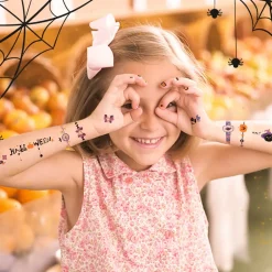 7 Lat+|8 Lat+ | Mideer Halloweenowe tatuaże i naklejki na paznokcie w torebce