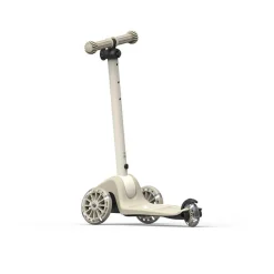 6 Lat+|3 Lata + | Scootandride Highwaykick 3S Hulajnoga z systemem sterowania 2w1 i kółkami LED składana 3+ Ash