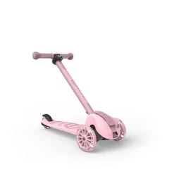 6 Lat+|3 Lata + | Scootandride Highwaykick 3S Hulajnoga z systemem sterowania 2w1 i kółkami LED składana 3+ Rose