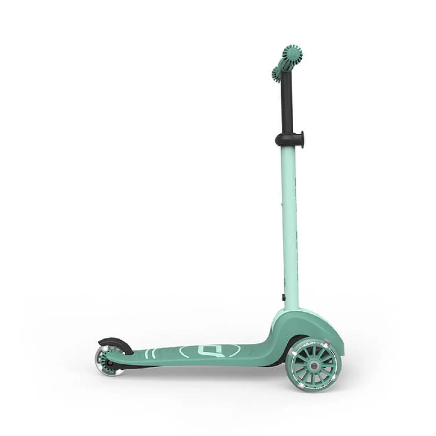6 Lat+|3 Lata + | Scootandride Highwaykick 3S Hulajnoga z systemem sterowania 2w1 i kółkami LED składana 3+ Forest