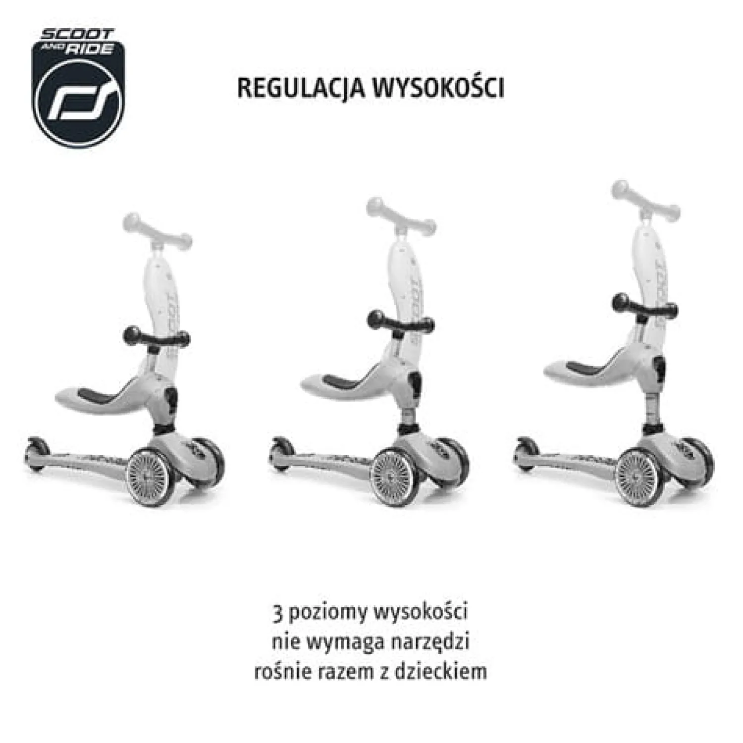 Motoryka Duża|Jeździki | Scootandride Highwaykick 1 2w1 Jeździk i hulajnoga 1-5 lat Blueberry kolekcja Icecream