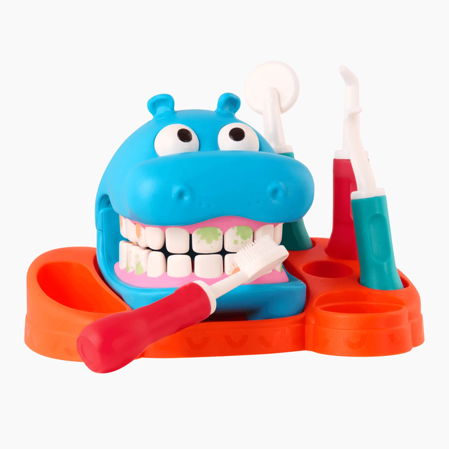 6 Lat+|3 Lata + | Battat Hippodontist - interaktywny zestaw do nauki higieny jamy ustnej, dentysta