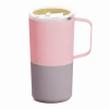 II GATUNEK: Kubek termiczny Tower Mug, 600 ml - pastelowy brzoskwiniowy
