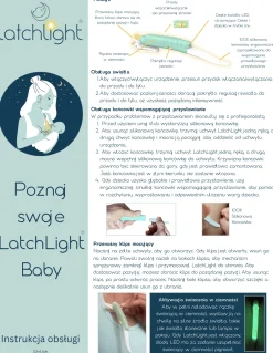 Lampki Nocne|Lampki Nocne | LatchLight Innowacyjna lampka nocna ułatwiająca karmienie