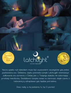 Lampki Nocne|Lampki Nocne | LatchLight Innowacyjna lampka nocna ułatwiająca karmienie