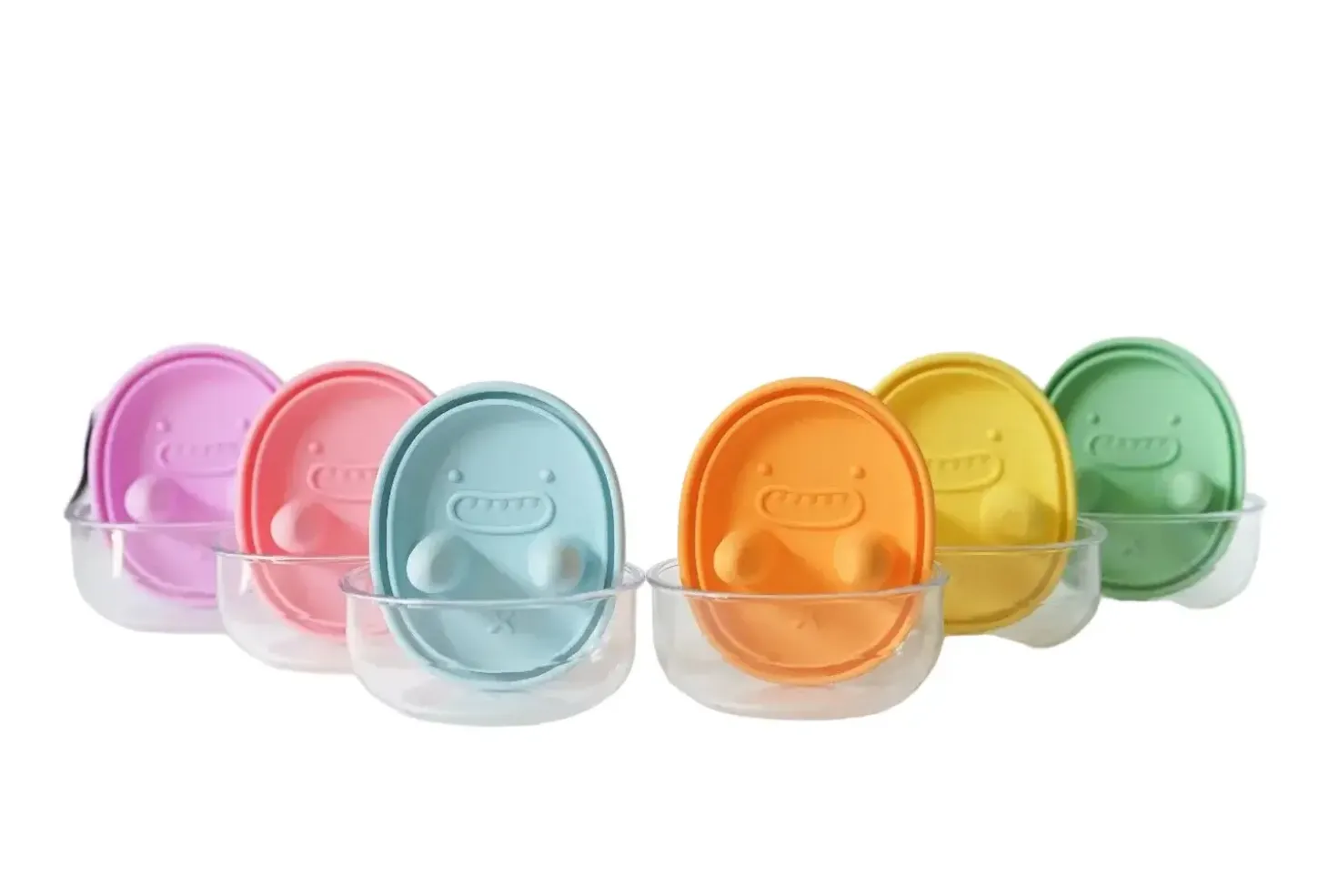 Innowacyjny pojemnik na przekąski FINGER SNACK BOWL - Powder Blue