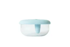 Innowacyjny pojemnik na przekąski FINGER SNACK BOWL - Powder Blue
