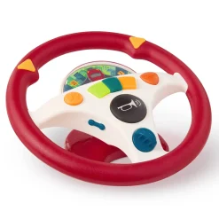 Samochodziki, Pojazdy | B.Toys Interaktywna KIEROWNICA muzyczna - czerowna