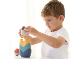 12M+|Sortery | TOLO Bio Jajo wieża do układania emocje 6m+