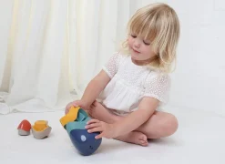 12M+|Sortery | TOLO Bio Jajo wieża do układania emocje 6m+