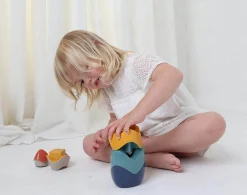 12M+|Sortery | TOLO Bio Jajo wieża do układania emocje 6m+
