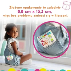 Jednorazowe nakładki na toaletę dla dzieci i dorosłych – wydłużone brzegi, 10 szt.