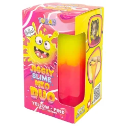 Jiggly Slime Neo Duo - żółto-różowy, 430g