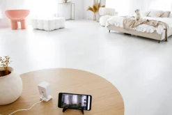 Bezpieczeństwo W Domu|Ułatwiacze Życia | InnoGIO Kamera Wi-Fi Elektroniczna niania GIOsafety InnoCube – kamera monitorująca do użytku rodzinnego