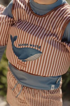 Stroje Kąpielowe|Stroje Kąpielowe | Little Dutch Kamizelka do nauki pływania z rękawkami Ocean World