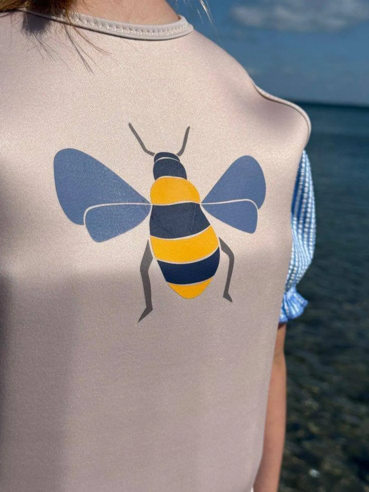 Plażowe|Akcesoria Do Pływania | Vanilla Copenhagen Kamizelka do pływania Neo Honeybee Beige