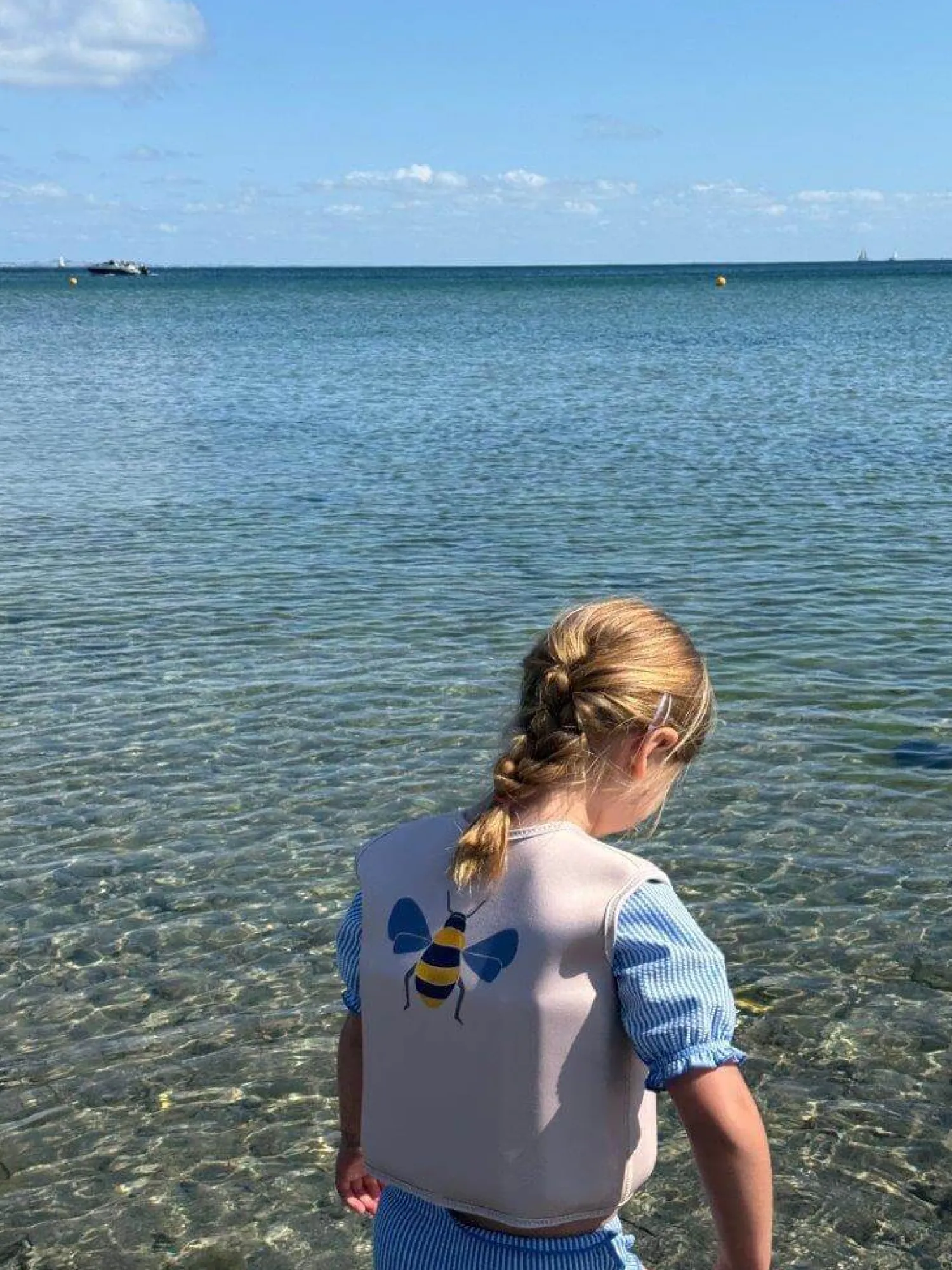 Plażowe|Akcesoria Do Pływania | Vanilla Copenhagen Kamizelka do pływania Neo Honeybee Beige