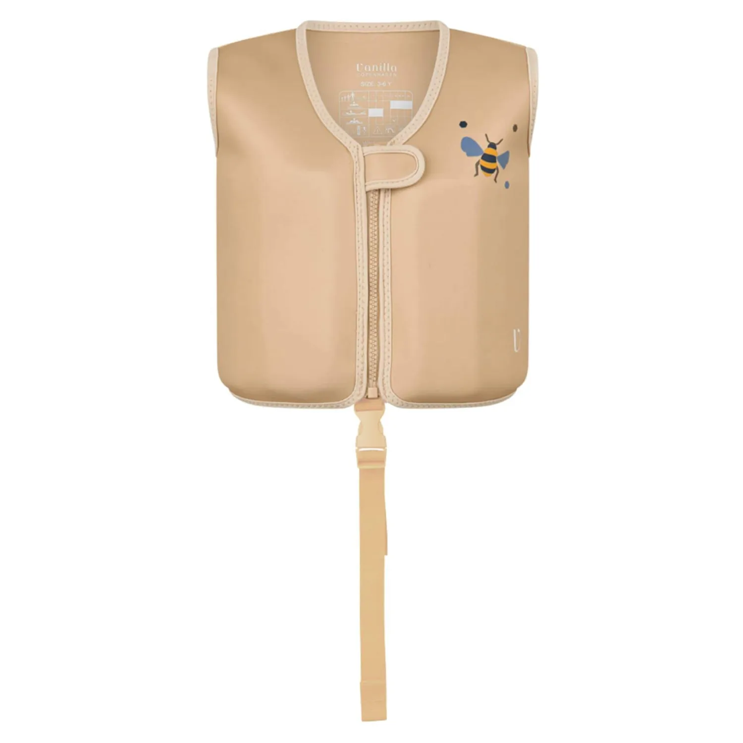 Plażowe|Akcesoria Do Pływania | Vanilla Copenhagen Kamizelka do pływania Neo Honeybee Beige