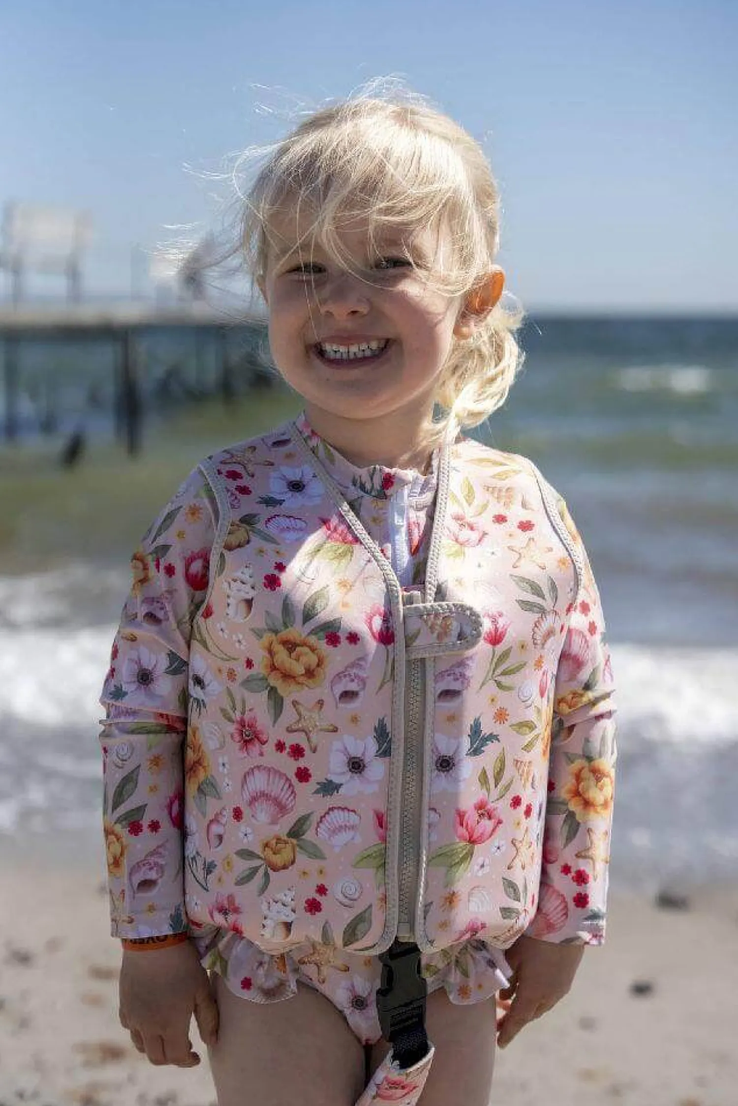 Plażowe|Akcesoria Do Pływania | Filibabba Kamizelka z pływakami - Ocean Blossom