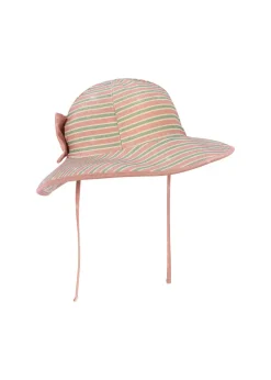 Kapelusz przeciwsłoneczny Bowwow - blush stripe