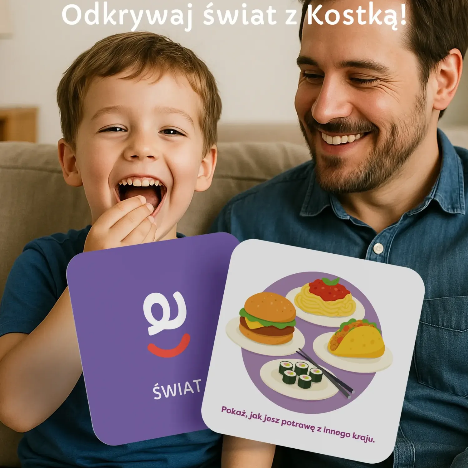 6 Lat+|Aktywizujące | rozwojowa mama Karty do kostki aktywności - szalona zabawa 2+