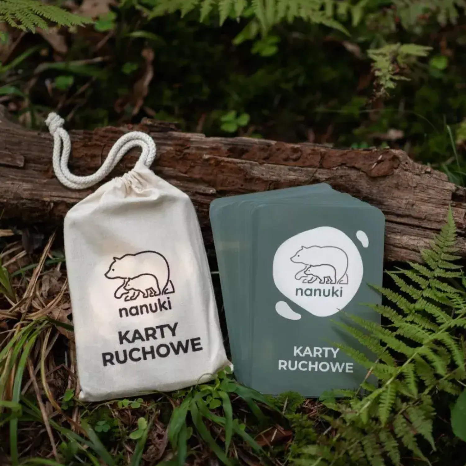 6 Lat+|Aktywizujące | Nanuki Karty Ruchowe