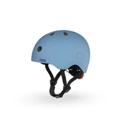 Kaski Dla Dzieci|Przydatne Akcesoria | Scootandride Kask M-L dla starszych dzieci i nastolatków Steel