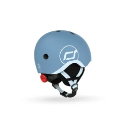 Kaski Dla Dzieci|Przydatne Akcesoria | Scootandride Kask narciarski zimowy XXS-S dzieci 1+ Steel