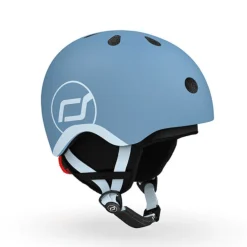 Kaski Dla Dzieci|Przydatne Akcesoria | Scootandride Kask narciarski zimowy XXS-S dzieci 1+ Steel