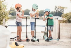 Kaski Dla Dzieci|Przydatne Akcesoria | Scootandride Kask S-M dla dzieci 3+ Blueberry kolekcja Icecream