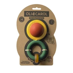 12M+|Gryzaki | Olivio & Co Kauczukowa grzechotka sensoryczna Evolutive Capsule