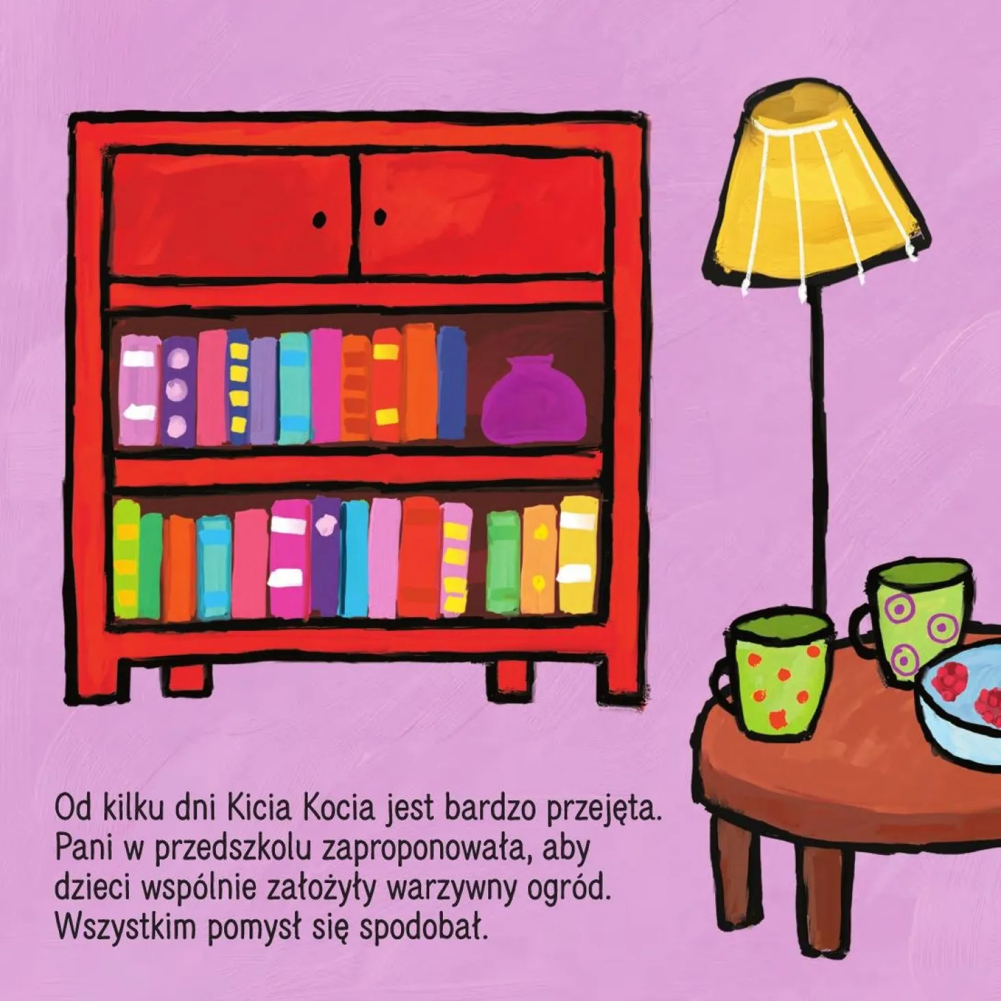 Kicia Kocia. Co zasiejemy w ogródku?