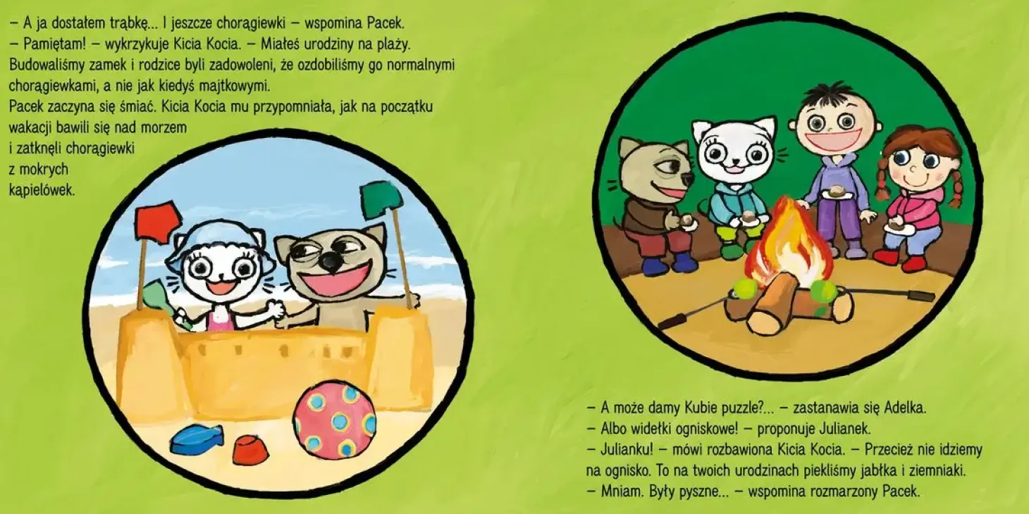 Kicia Kocia idzie na urodziny