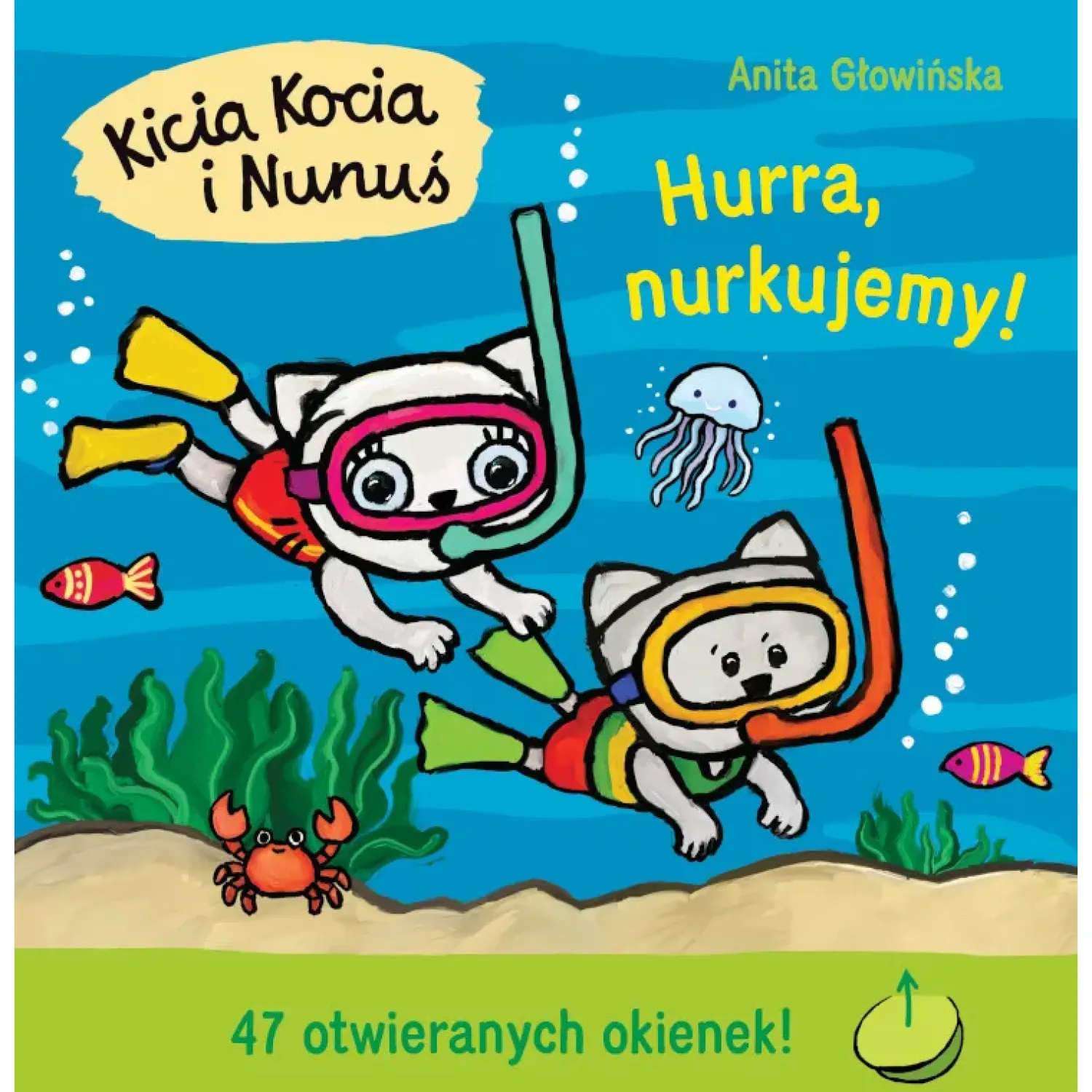 Kicia Kocia|2-5 Lat | Wydawnictwo Media Rodzina Kicia Kocia i Nunuś. Hurra, nurkujemy!