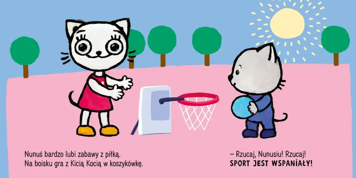 Kicia Kocia|2-5 Lat | Wydawnictwo Media Rodzina Kicia Kocia i Nunuś. Sport jest wspaniały