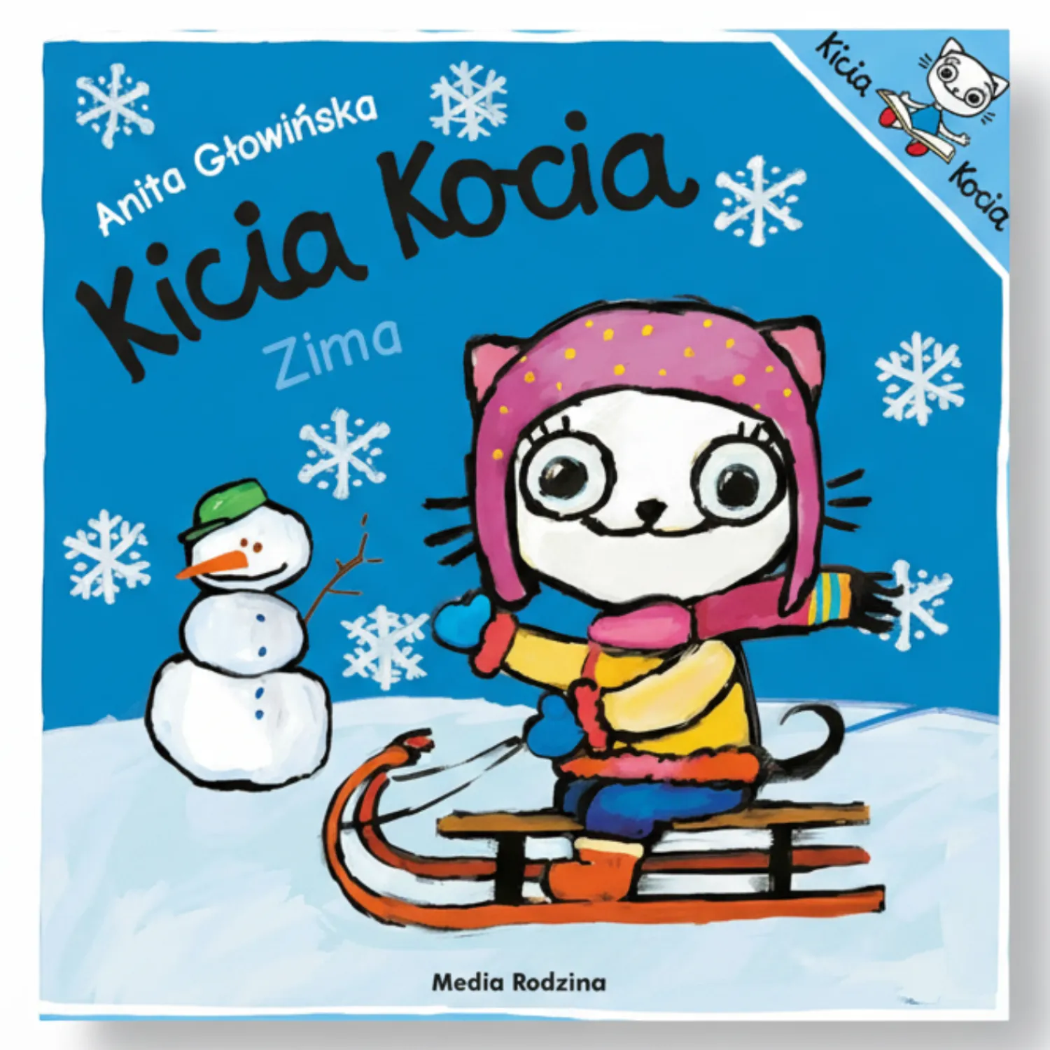 Kicia Kocia|2-5 Lat | Wydawnictwo Media Rodzina Kicia Kocia. Zima