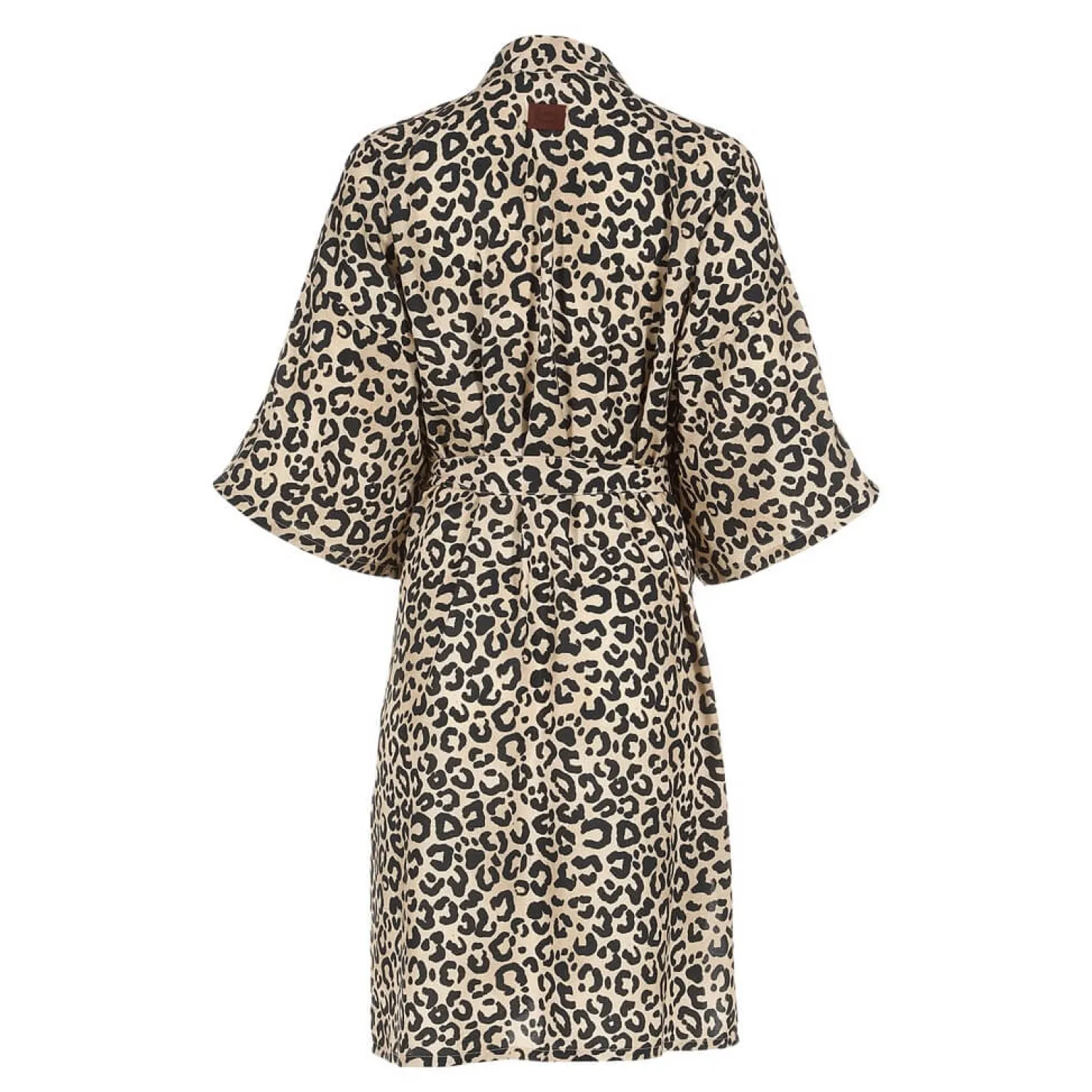 Szlafroki I Koszule Do Karmienia | La Millou Kimono Bambusowe - LEOPARD CREAM by Magdalena Lamparska