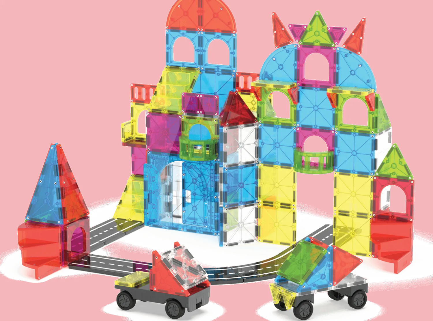 Magnetyczne|Klocki | Magna-Tiles Klocki Magnetyczne City Center 110 el.