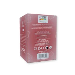 Klocki magnetyczne Glitter Tiles Pack Transparent & Pink - 16 el.