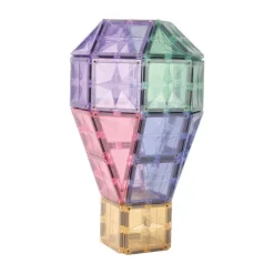 Klocki magnetyczne Large Creative Pack Pastel - 125 el.