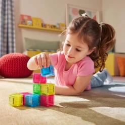 Klocki Magnetyczne microMAGS Cubes, 9 el.