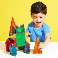 3 Lata +|4 Lata + | Magna-Tiles Klocki Magnetyczne microMAGS 62 el. COMBO