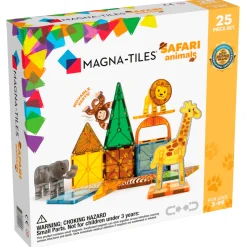 Magnetyczne|Klocki | Magna-Tiles Klocki Magnetyczne Safari Animals 25 el.