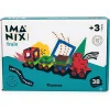 6 Lat+|3 Lata + | Magna-Tiles Klocki magnetyczne TRAIN 38 el.